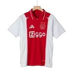 Men's Ajax Home Soccer Jersey 2024/25 - thejerseys