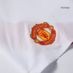 Manchester United Home Soccer Shorts 2024/25 - Player Version - thejerseys