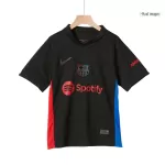 Kid's Barcelona Away Jersey Kit(Jersey+Shorts) 2024/25 - thejerseys