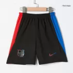 Kid's Barcelona Away Jersey Kit(Jersey+Shorts) 2024/25 - thejerseys