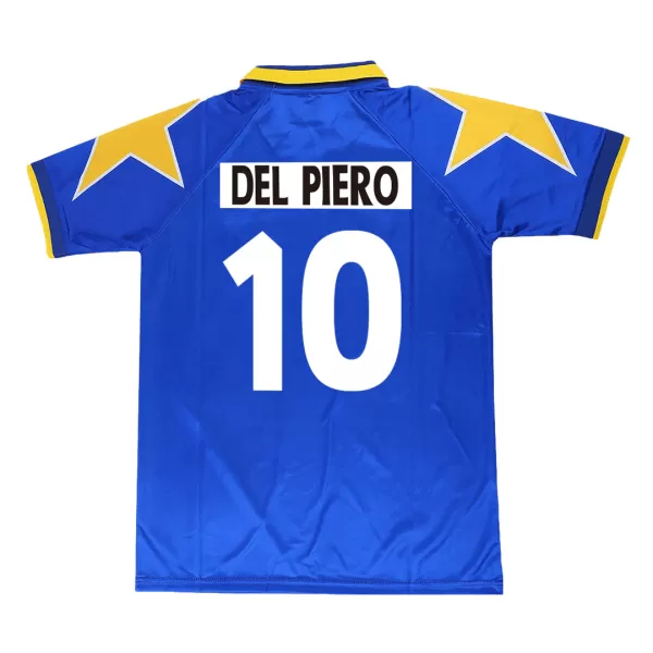 Juventus DEL PIERO #10 Third Away Retro Soccer Jersey 1995/96 - thejerseys