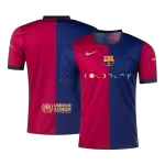 Men's Barcelona X COLDPLAY Home Soccer Jersey 2024/25 - thejerseys