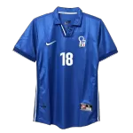 Italy BAGGIO R. #18 Home Retro Soccer Jersey 1998 - thejerseys