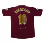 Arsenal BERGKAMP #10 Home Retro Soccer Jersey 2005/06 - thejerseys