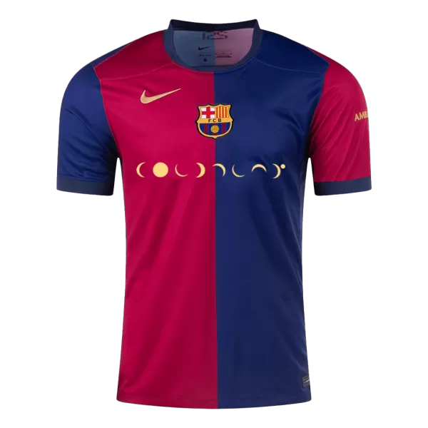 [Super Quality] Men's Barcelona X COLDPLAY Home Soccer Jersey 2024/25 - thejerseys