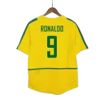 Brazil RONALDO #9 Home Retro Soccer Jersey 2002/03 - thejerseys