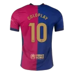 Barcelona COLDPLAY #10 Home Match Jersey 2024/25 [COLDPLAY] - thejerseys