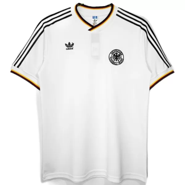 Germany Home Retro Soccer Jersey 1986 - thejerseys