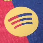 Barcelona Home Match Jersey 2024/25 - Spotify Logo Without Text - thejerseys