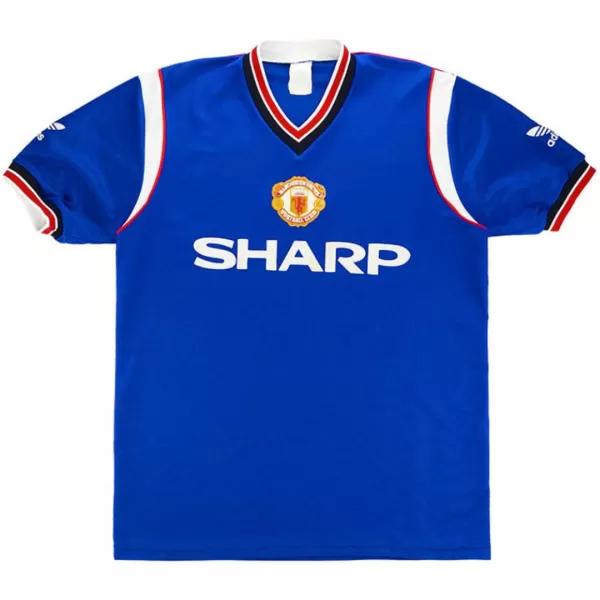 Manchester United Away Retro Soccer Jersey 1985 - thejerseys