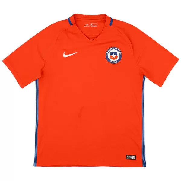 Chile Home Retro Soccer Jersey 2016/17 - thejerseys