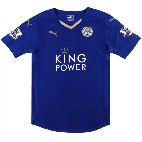 Leicester City Home Retro Soccer Jersey 2015/16 - thejerseys