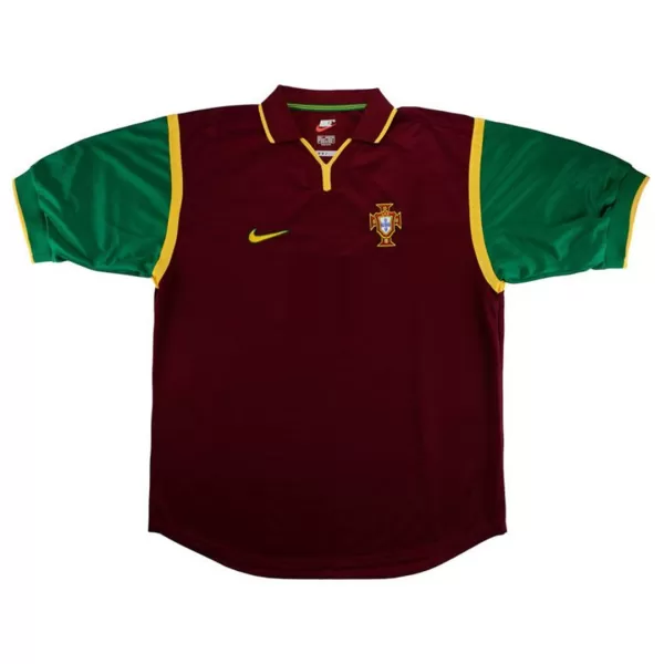 Portugal Home Retro Soccer Jersey 1999 - thejerseys