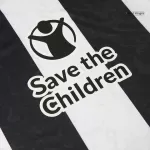 Men's Juventus Home Soccer Jersey 2024/25 - Save the Children Sponsor - thejerseys