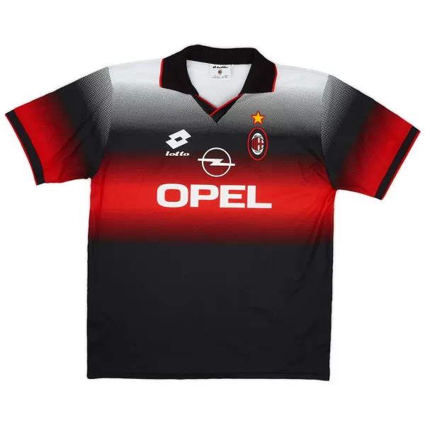 AC Milan Retro Soccer Jersey 1996/97 - thejerseys