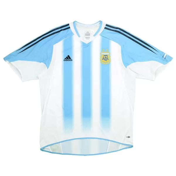 Argentina Home Retro Soccer Jersey 2004/05 - thejerseys