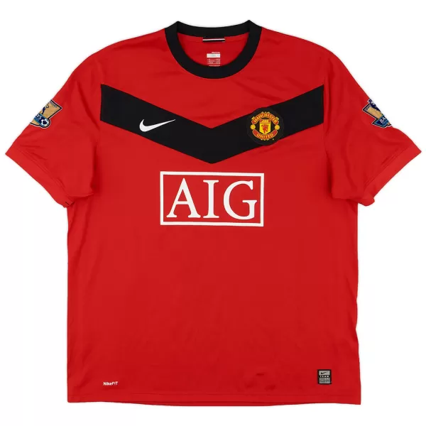 Manchester United Home Retro Soccer Jersey 2010 - thejerseys