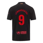 Men's Barcelona LEWANDOWSKI #9 Away Soccer Jersey 2024/25 - thejerseys