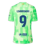 [Super Quality] Men's Barcelona LEWANDOWSKI #9 Third Away Soccer Jersey 2024/25 UCL - thejerseys