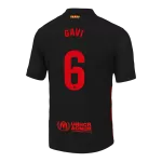 Barcelona GAVI #6 Away Match Jersey 2024/25 - Spotify Logo Without Text - thejerseys