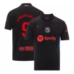 Men's Barcelona LEWANDOWSKI #9 Away Soccer Jersey 2024/25 - thejerseys