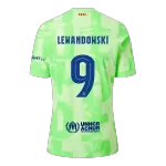 Barcelona LEWANDOWSKI #9 Third Away Match Jersey 2024/25 - UCL [Spotify Logo Without Text] - thejerseys