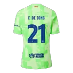 Barcelona F.DE JONG #21 Third Away Match Jersey 2024/25 - UCL - thejerseys