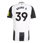 [Super Quality] Men's Newcastle BRUNO G. #39 Home Soccer Jersey 2024/25 - thejerseys