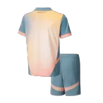 Kid's Manchester City Fourth Away Jersey Kit(Jersey+Shorts) 2024/25 - thejerseys