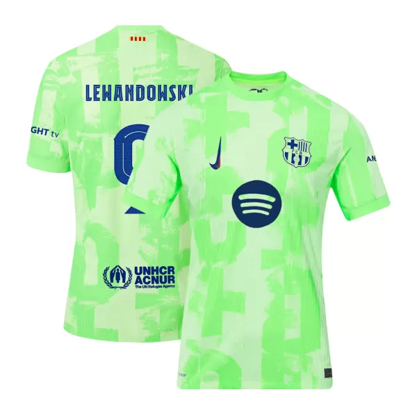 Barcelona LEWANDOWSKI #9 Third Away Match Jersey 2024/25 - UCL [Spotify Logo Without Text] - thejerseys