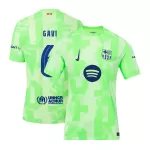 Barcelona GAVI #6 Third Away Match Jersey 2024/25 - UCL [Spotify Logo Without Text] - thejerseys