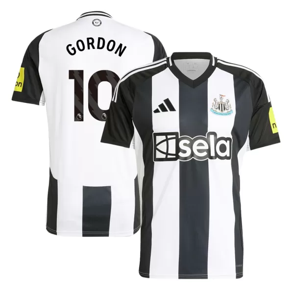 [Super Quality] Men's Newcastle GORDON #10 Home Soccer Jersey 2024/25 - thejerseys