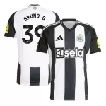 [Super Quality] Men's Newcastle BRUNO G. #39 Home Soccer Jersey 2024/25 - thejerseys