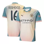 Men's Manchester City RODRIGO #16 Fourth Away Soccer Jersey 2024/25 - UCL - thejerseys