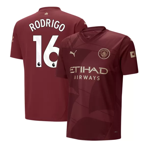 Men's Manchester City RODRIGO #16 Third Away Soccer Jersey 2024/25 - thejerseys