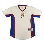 Barcelona Away Retro Soccer Jersey 1998/99 - thejerseys