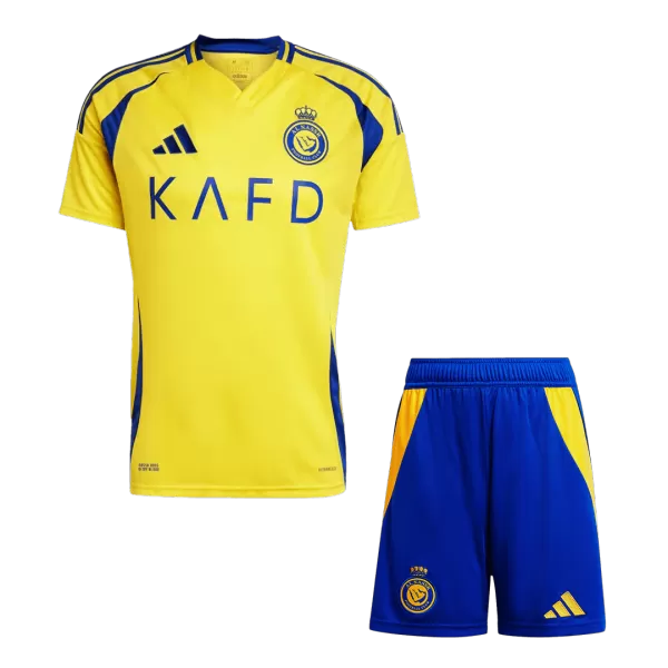 [Super Quailty] Men's Al Nassr Home Jersey (Jersey+Shorts) Kit 2024/25 - thejerseys