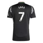 Men's Arsenal SAKA #7 Away Soccer Jersey 2024/25 - thejerseys