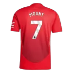 Manchester United MOUNT #7 Home Match Jersey 2024/25 - thejerseys