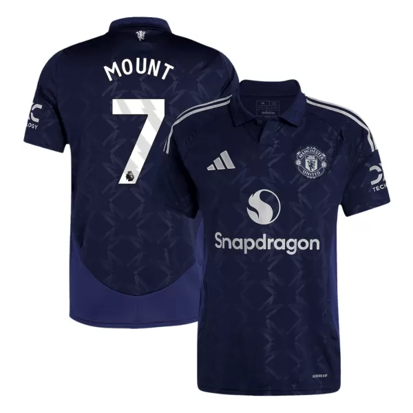 Men's Manchester United MOUNT #7 Away Soccer Jersey 2024/25 - thejerseys