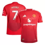 Manchester United MOUNT #7 Home Match Jersey 2024/25 - thejerseys