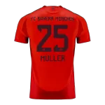 Bayern Munich MÜLLER #25 Home Match Jersey 2024/25 - thejerseys