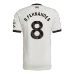 Manchester United B.FERNANDES #8 Third Away Match Jersey 2024/25 - thejerseys