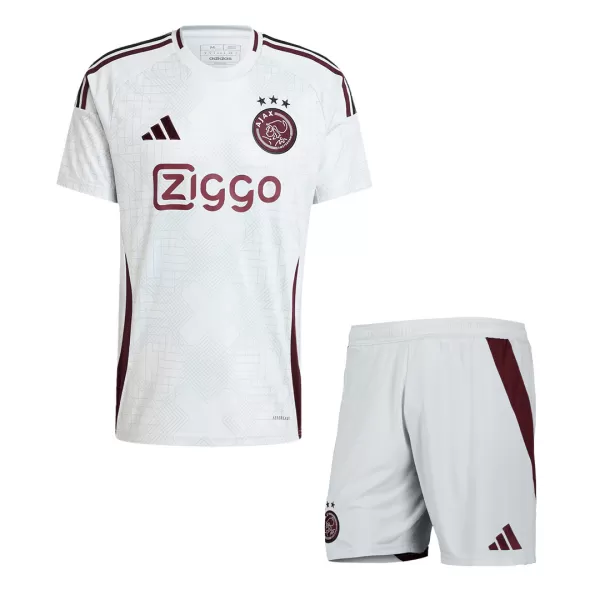 Men's Ajax Third Away Jersey (Jersey+Shorts) Kit 2024/25 - thejerseys