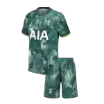 Kid's Tottenham Hotspur Third Away Jersey Kit(Jersey+Shorts) 2024/25 - thejerseys