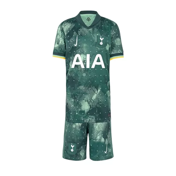 Kid's Tottenham Hotspur Third Away Jersey Kit(Jersey+Shorts) 2024/25 - thejerseys