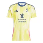 Men's Juventus Away Soccer Jersey 2024/25 - Save The Children Sponsor - thejerseys