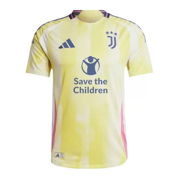 Juventus Away Match Jersey 2024/25 - Save The Children Sponsor - thejerseys