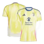 Men's Juventus Away Soccer Jersey 2024/25 - Save The Children Sponsor - thejerseys