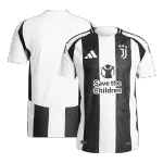 Men's Juventus Home Soccer Jersey 2024/25 - Save The Children Sponsor - thejerseys